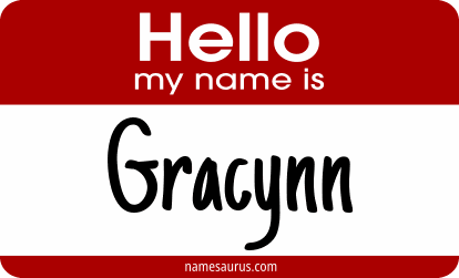 Hello my name is Gracynn png download