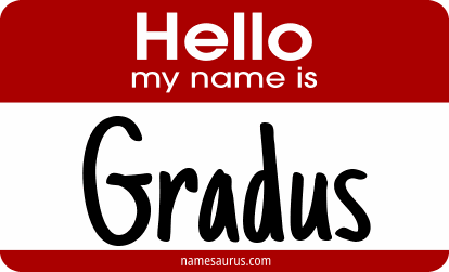 Hello my name is Gradus png download