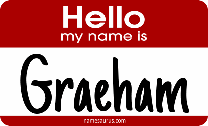 Hello my name is Graeham png download