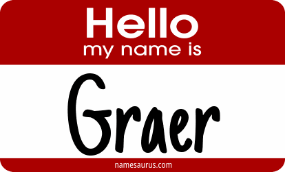 Hello my name is Graer png download
