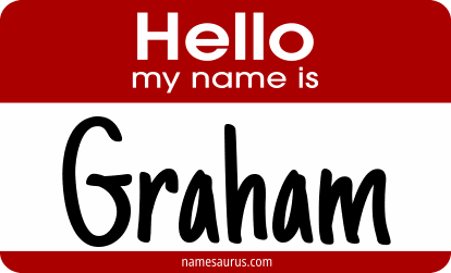 Hello my name is Graham png download