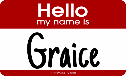 Hello my name is Graice png download