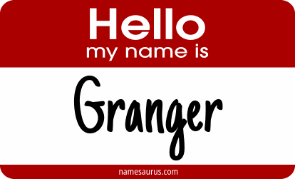 Hello my name is Granger png download