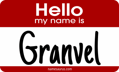 Hello my name is Granvel png download