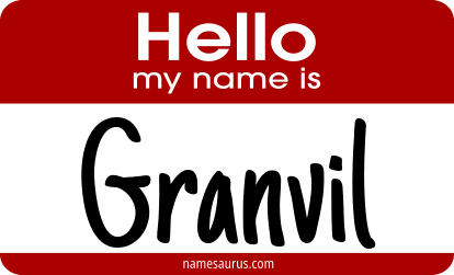 Hello my name is Granvil png download