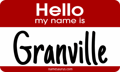 Hello my name is Granville png download