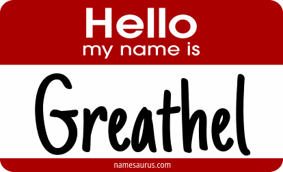 Hello my name is Greathel png download