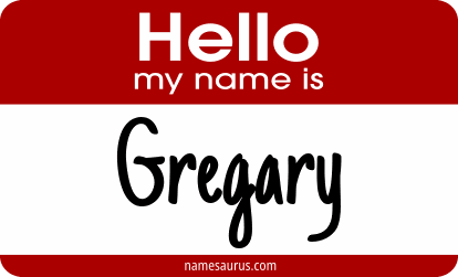 Hello my name is Gregary png download