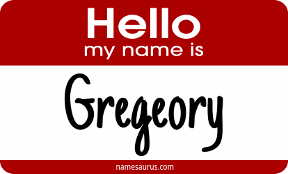 Hello my name is Gregeory png download