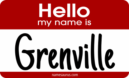 Hello my name is Grenville png download