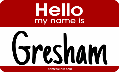 Hello my name is Gresham png download