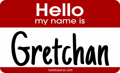 Hello my name is Gretchan png download