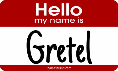 Hello my name is Gretel png download
