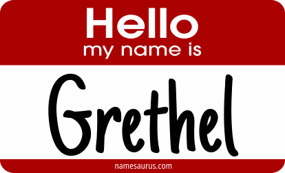 Hello my name is Grethel png download