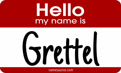 Hello my name is Grettel png download