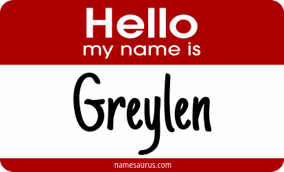 Hello my name is Greylen png download