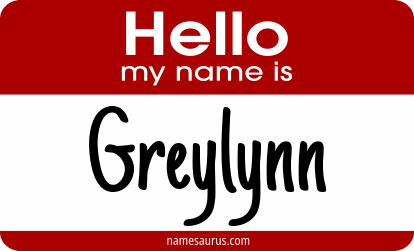 Hello my name is Greylynn png download