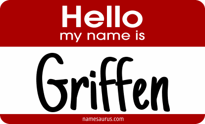 Hello my name is Griffen png download