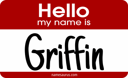 Hello my name is Griffin png download