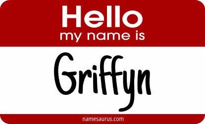 Hello my name is Griffyn png download