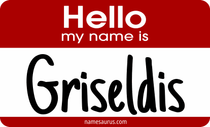 Hello my name is Griseldis png download