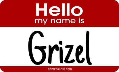 Hello my name is Grizel png download