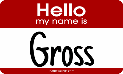 Hello my name is Gross png download