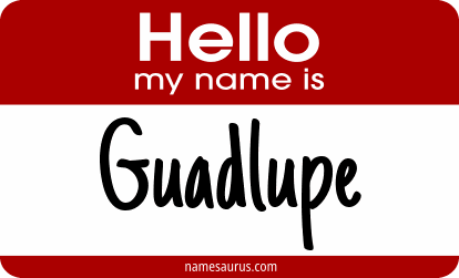 Hello my name is Guadlupe png download