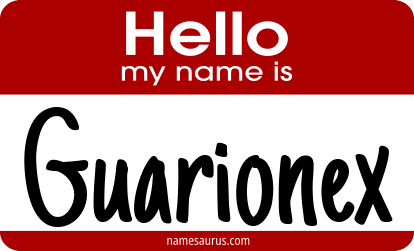 Hello my name is Guarionex png download