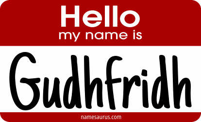 Hello my name is Gudhfridh png download
