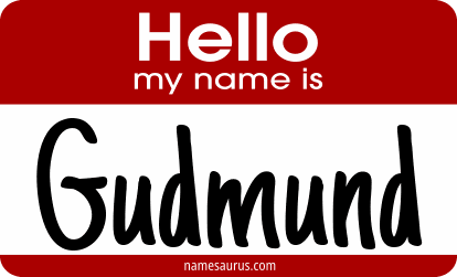 Hello my name is Gudmund png download