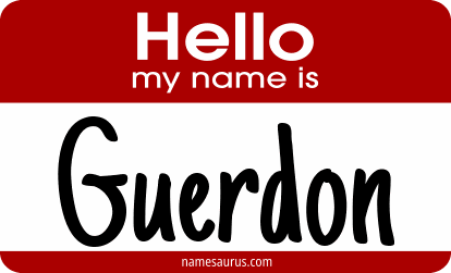 Hello my name is Guerdon png download