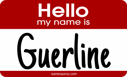 Hello my name is Guerline png download