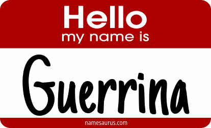 Hello my name is Guerrina png download