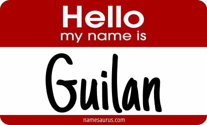 Hello my name is Guilan png download
