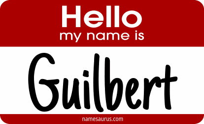 Hello my name is Guilbert png download