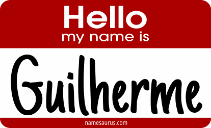 Hello my name is Guilherme png download