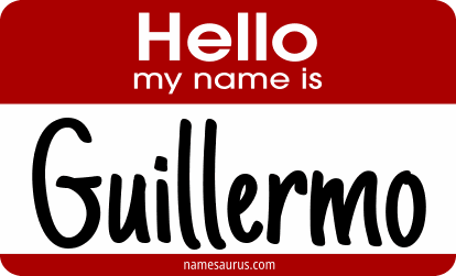Hello my name is Guillermo png download