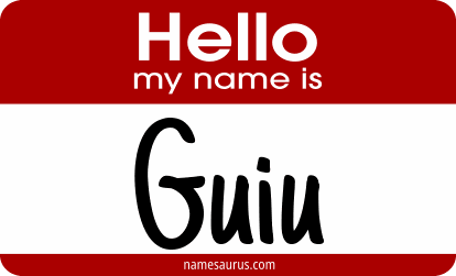 Hello my name is Guiu png download