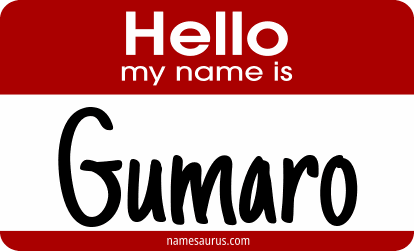 Hello my name is Gumaro png download