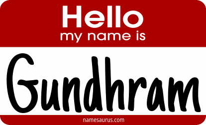 Hello my name is Gundhram png download