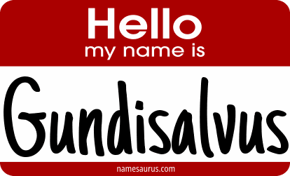 Hello my name is Gundisalvus png download