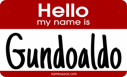 Hello my name is Gundoaldo png download