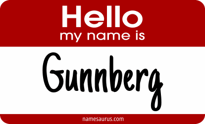 Hello my name is Gunnberg png download
