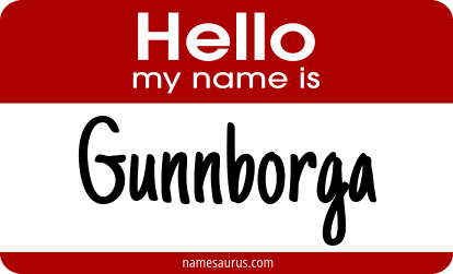 Hello my name is Gunnborga png download