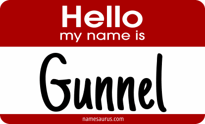 Hello my name is Gunnel png download