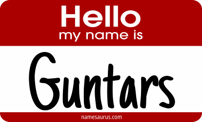 Hello my name is Guntars png download