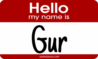 Hello my name is Gur png download