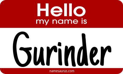 Hello my name is Gurinder png download