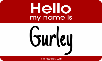 Hello my name is Gurley png download